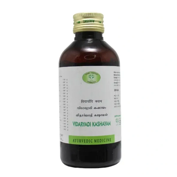 AVN AYURVEDA FORMULA Vidaryadi Kashayam - Avn Ayurveda - 200Ml