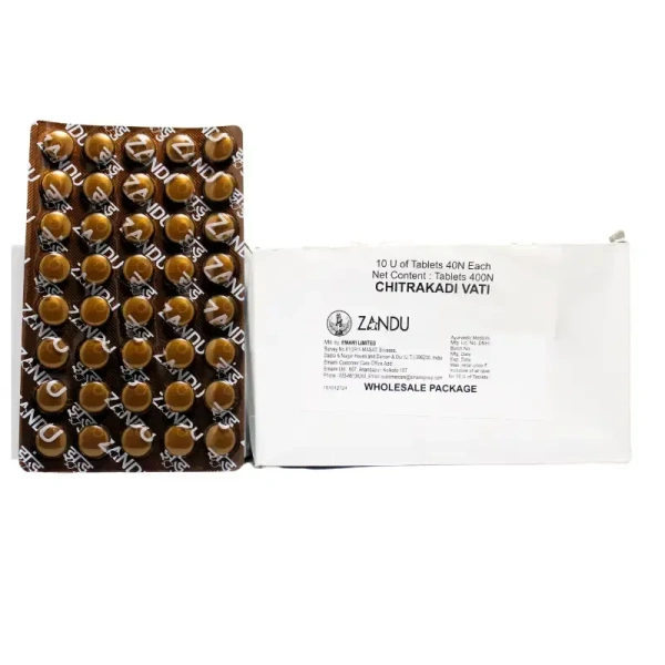 ZANDU  Chitrakadi Vati - Zandu - 40Tablet