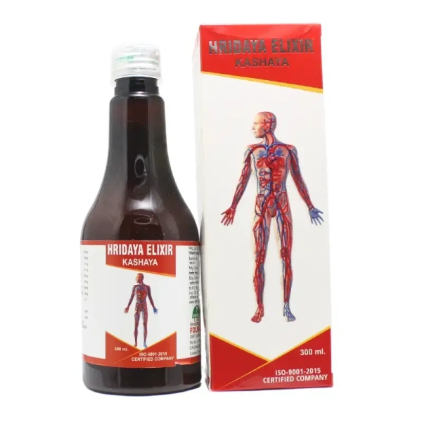 FOUR-S LAB Hridaya Elixir Kashaya - Fours Lab - 300Ml