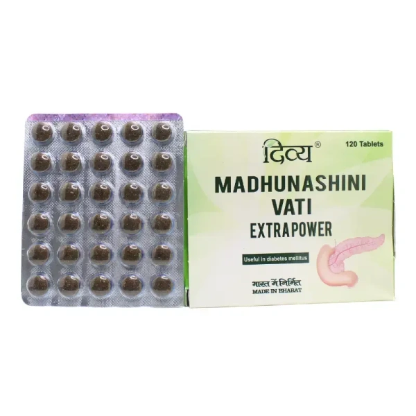 PATANJALI AYURVEDA  Divya Madhunashini Vati Extra Power 1 - Patanjali - 30 Tablets