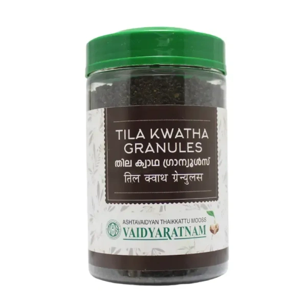 VAIDYARATHNAM Tila Kwatha Granules - Vaidyarantam - 250Gm