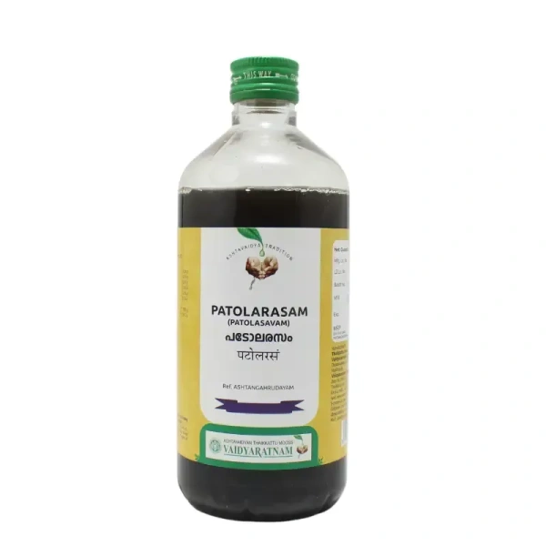VAIDYARATHNAM Patolasavam - Vaidyaratnam - 450Ml