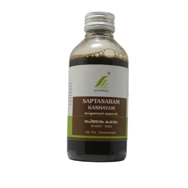 ASHTANGA AYURVEDICS Saptasaram Kashayam - Ashtanaga - 200Ml