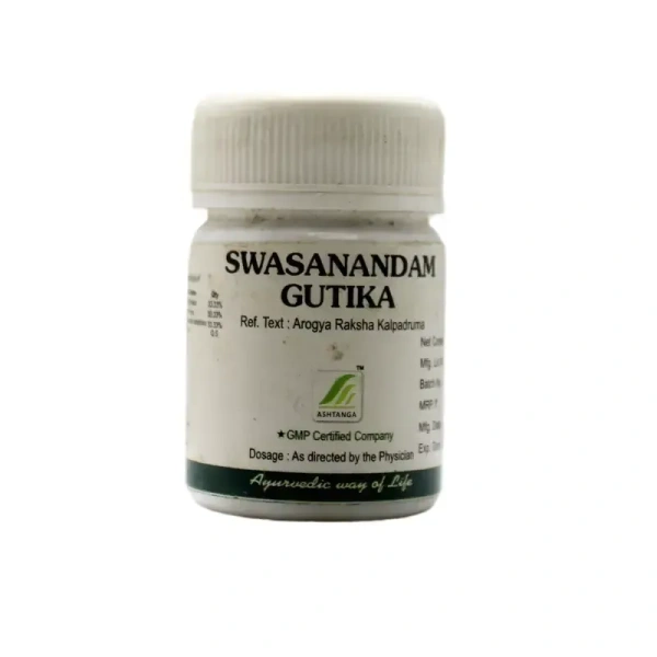 ASHTANGA AYURVEDICS Swasanandam Gutika Capsule - Ashtanga  - 100Capsule