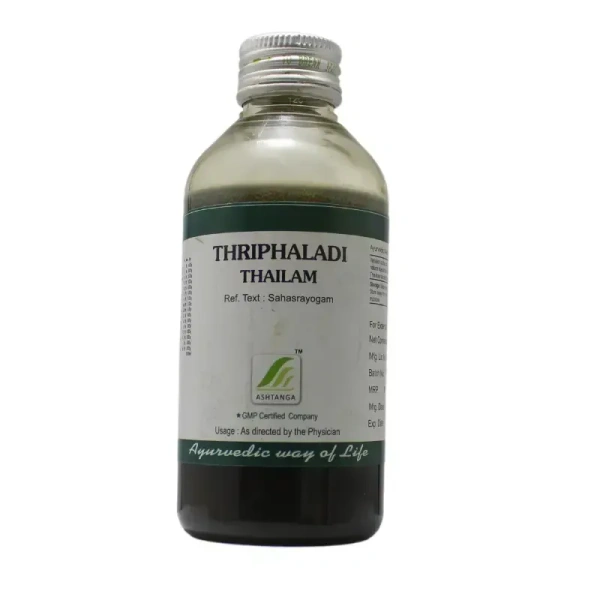 ASHTANGA AYURVEDICS Thriphaladi Thailam - Ashtanga  - 200Ml