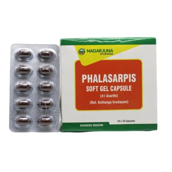 NAGARJUNA  Phalasarpis Soft Gel Capsule - Nagarjuna - 10Capsule