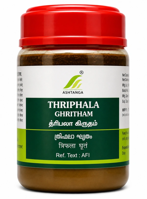 ASHTANGA AYURVEDICS Thriphala Ghritham - Ashtanga - 200ml