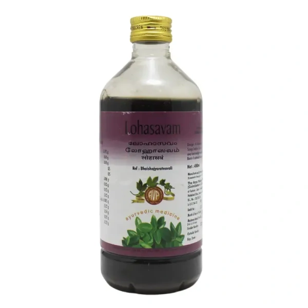 THE ARYA VAIDYA PHARMACY Lohasavam - AVP - 450Ml