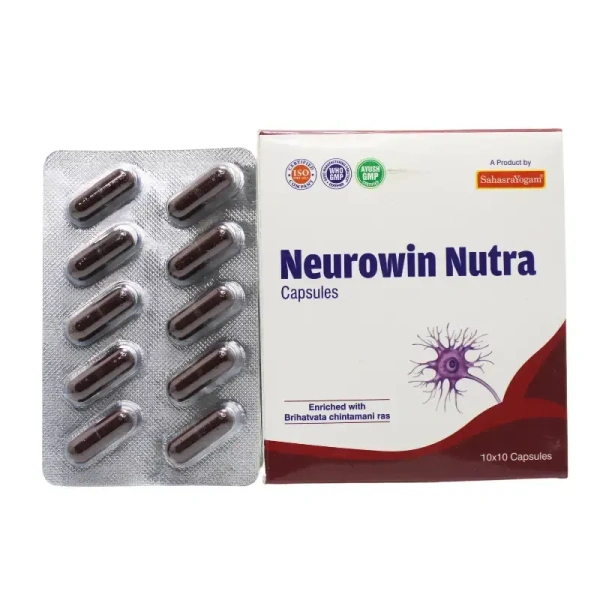 SAHASRAYOGAM Neurowin Nutras - Sahasra Yogam - 100Capsule