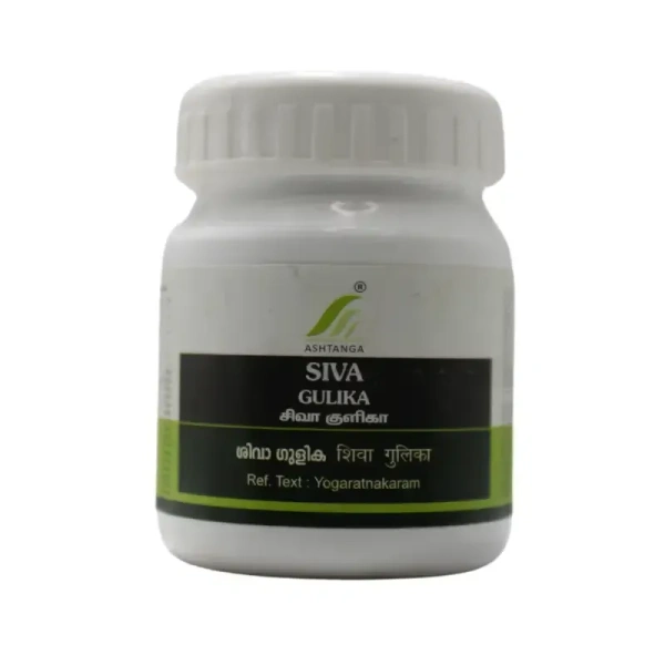 ASHTANGA AYURVEDICS Siva Gulika Capsule Ashtanga  - 100Capsule