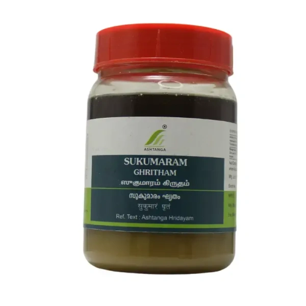 ASHTANGA AYURVEDICS Sukumaram Ghritham - Ashtanga - 200ml