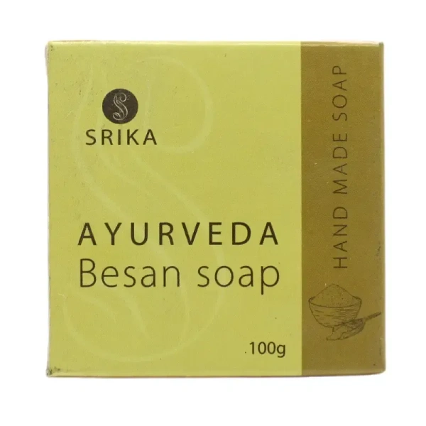 SRIKA Besan Soap - Srika - 100Gm