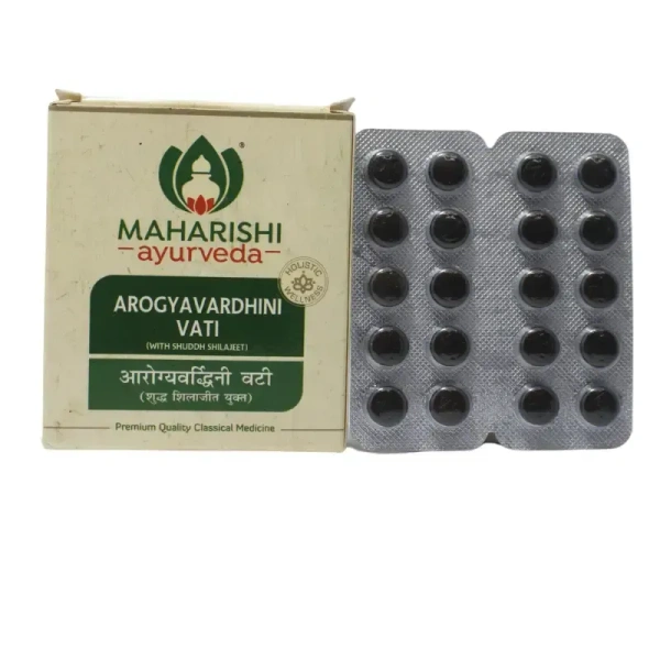MAHARISHI AYURVEDA  Arogyavardhini Vati - Maharishi - 20Tablets