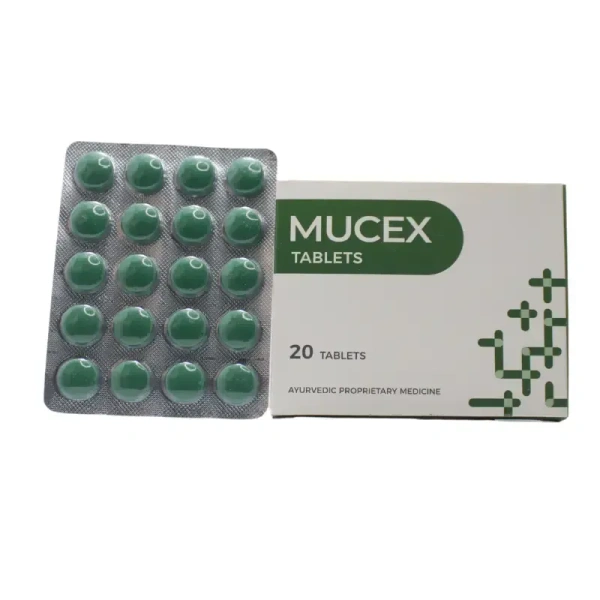 AYURCHEM PRODUCTS Mucex Tablets - Ayurchem - 20Tablet