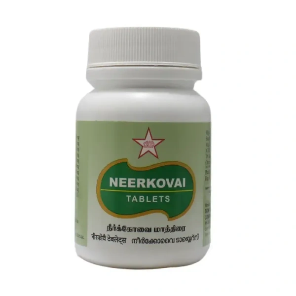 SKM SIDDHA AND AYURVEDA Neerkovai Tablets - Skm - 100 Tablets