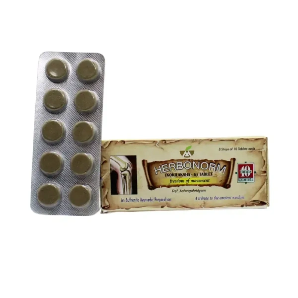 MALABAR AYURVEDA ASH Kokilaksha-G Tablet - Malbar - 10Tablets