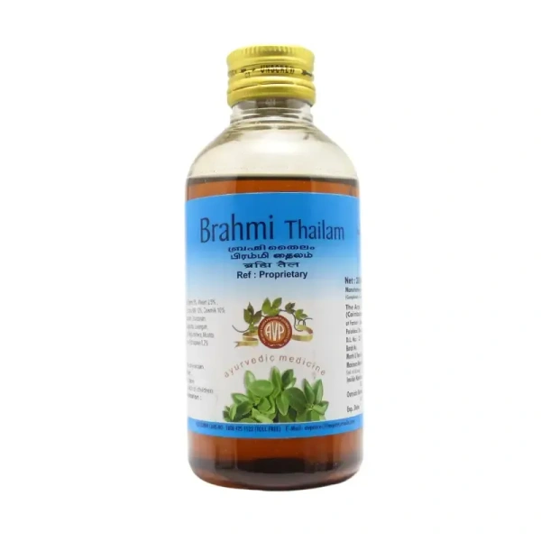 THE ARYA VAIDYA PHARMACY Brahmi Tail - AVP - 200Ml