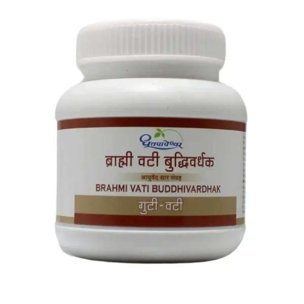 SHREE DHOOTAPAPESHWAR Brahmi Vati - Shree Dhootapapeshwar - 60 Tablets