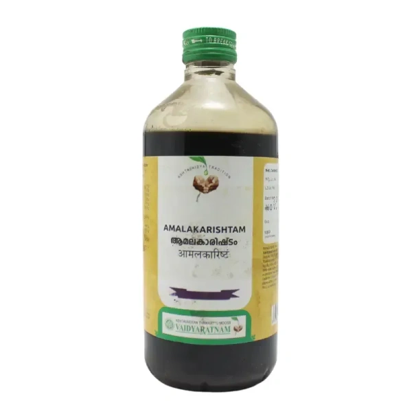 VAIDYARATHNAM Amalakarishtam - Vaidyarathnam  - 450ml