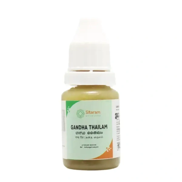 SITARAM AYURVEDA  Gandha Taila - Sitaram - 10ML