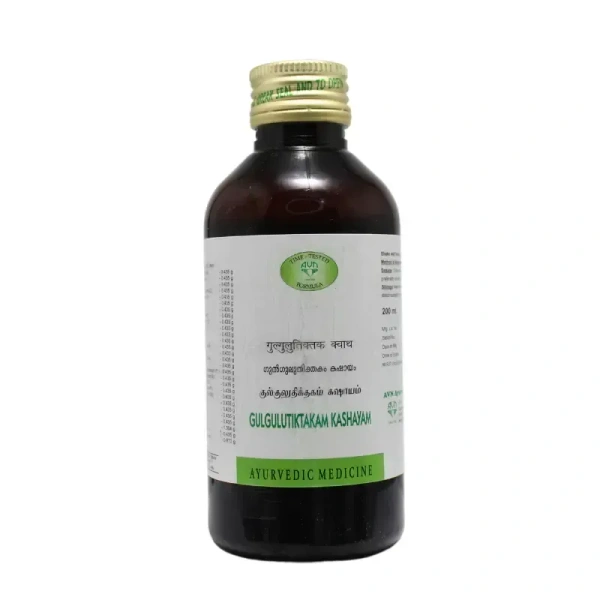 AVN AYURVEDA FORMULA Gulgulutiktakam Kashayam - Avn Ayurveda - 200Ml