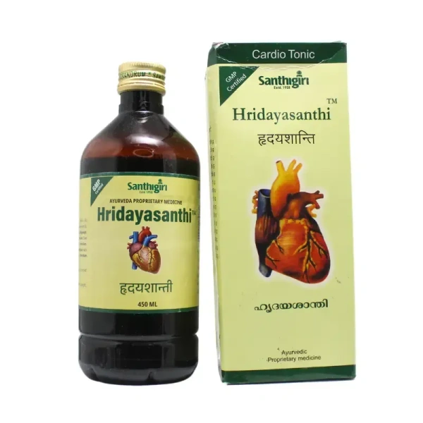 SANTHIGIRI Hridayasanthi Tonic - Santhig - 450Ml
