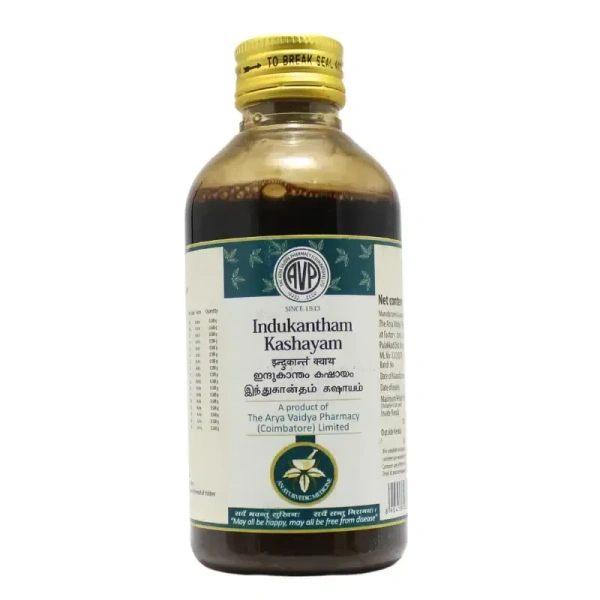 THE ARYA VAIDYA PHARMACY Indukantham Kashayam - AVP - 200Ml