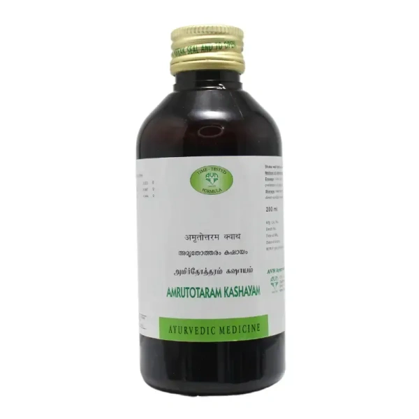 AVN AYURVEDA FORMULA Amrutotram  Kashaya - Avn Ayurveda - 200Ml