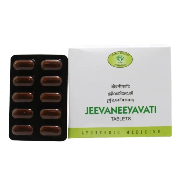 AVN AYURVEDA FORMULA Jeevaneeya Vati - Avn Ayurveda - 100Tablet