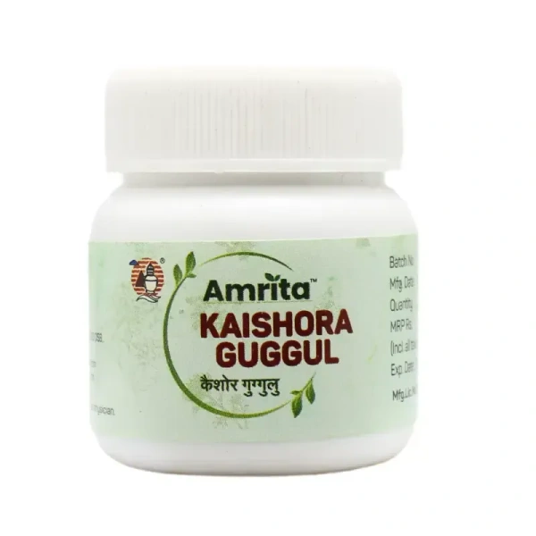 AMRITA DRUGS  Kaishora Guggulu - Amrita - 60 Tablet