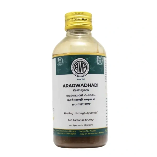 THE ARYA VAIDYA PHARMACY Aragwadhadi Kashayam - AVP - 200Ml