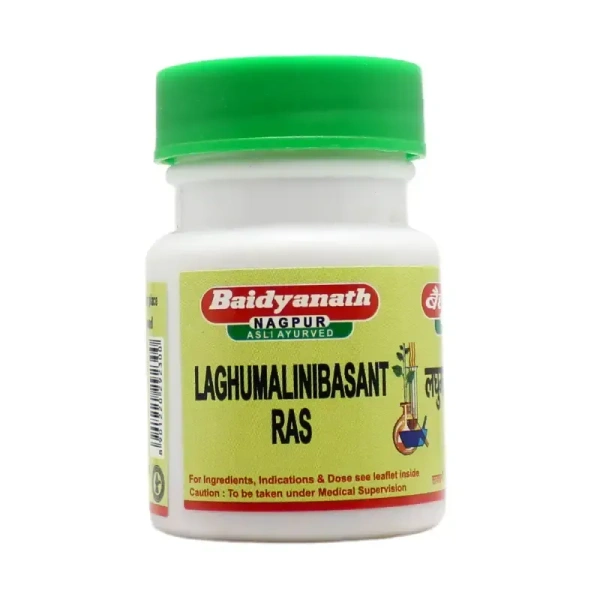 BAIDYANATH Laghu Malini Basant Ras - Baidyanath - 40Tablet