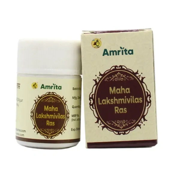 AMRITA DRUGS  Maha lakshmivilas Ras - Amrita - 10 Tablet