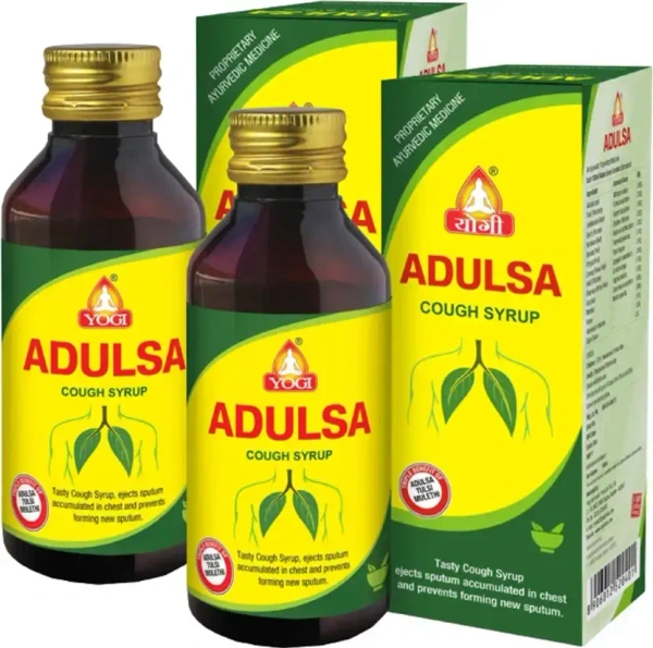 YOGI AYURVEDIC PRODUCT Adulsa Cough Syrup - Yogi  - 100Ml