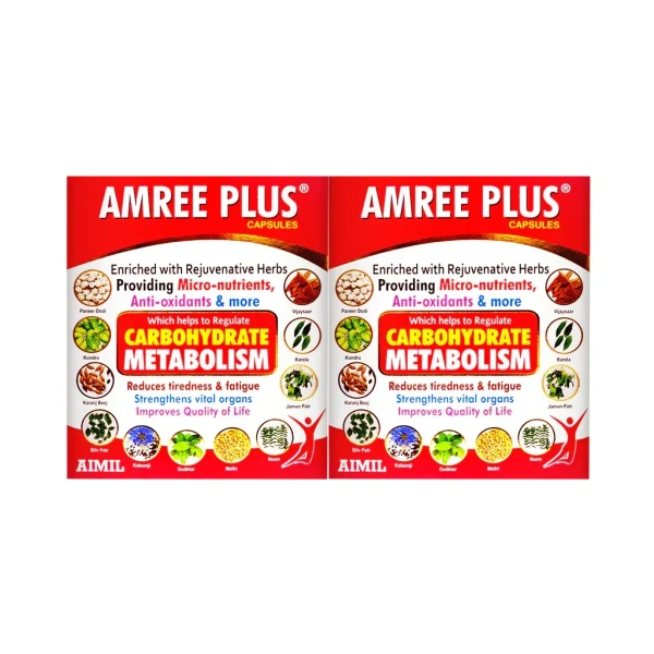 AIMIL PHARMACEUTICAL Amree Plus Capsules - Aimil  - 20 Capsule