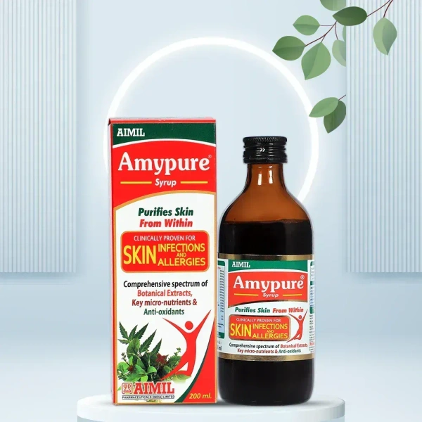 AIMIL PHARMACEUTICAL Amypure Syrup - Aimil - 200Ml