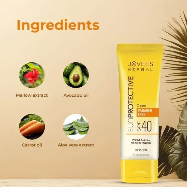 JOVEES HERBAL CARE Sun Protective Sunscreen SPF 40 - Jovees - 100g