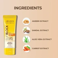 JOVEES HERBAL CARE Sun Block Sunscreen SPF 45 - Jovees - 100g