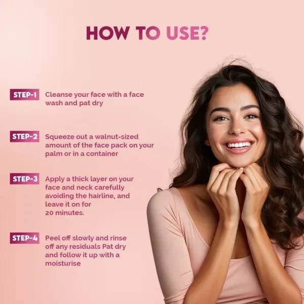 JOVEES HERBAL CARE Apple&Grape Fruit Pack - Jovees - 120g