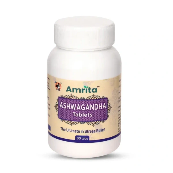 AMRITA DRUGS  Ashwagandha Tablet - Amrita - 60 Tablet