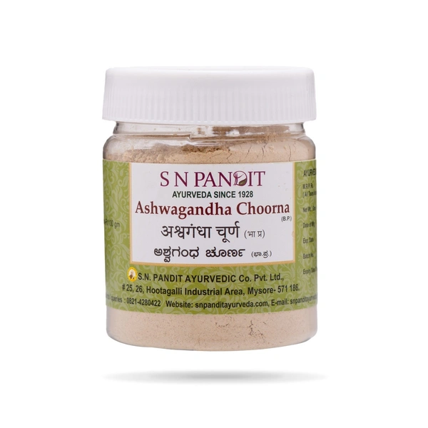 S.N.PANDIT Ashwagandha Churna - S.N.Pandit  - 500g