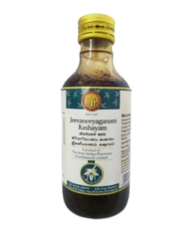 THE ARYA VAIDYA PHARMACY Jeevaneeyaganam Kashayam - AVP - 200Ml
