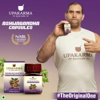 MANKIND PHARMA Ashwagandha 500Mg Veg Capsule - Upkarma - 90Capsules