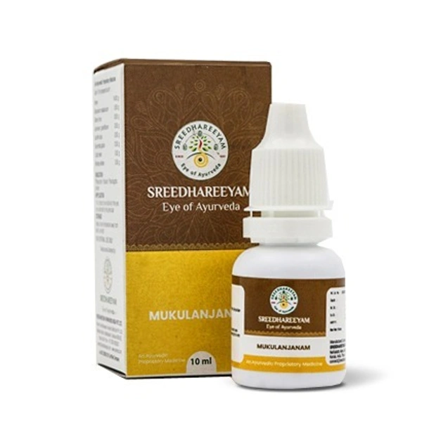SREEDHAREEYAM Mukulanjanam Eye Drops - Sreedhareeyam - 10Ml