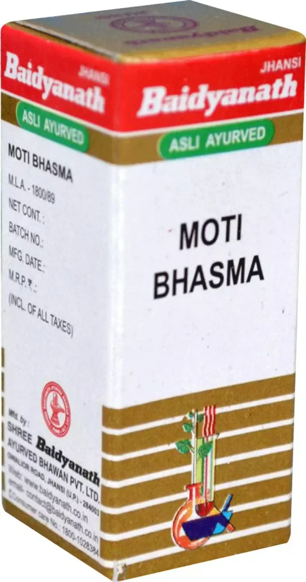 BAIDYANATH  Moti Bhasma - Baidyanath - 1Gm