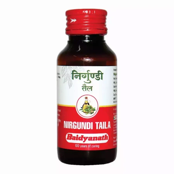 BAIDYANATH  Nirgundi Taila - Baidyanath - 50Ml