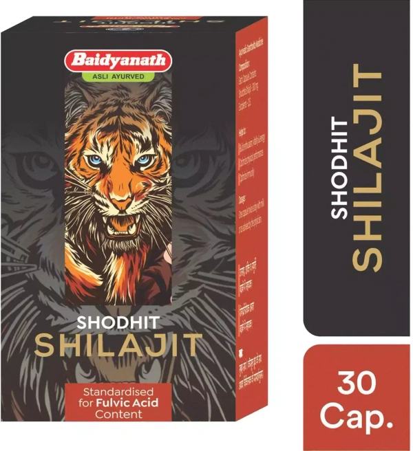 BAIDYANATH  Shilajit Capsule - Baidyanath - 30Capsule