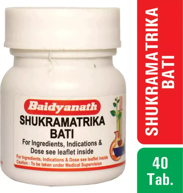 BAIDYANATH  Shukramatrika Bati - Baidyanath - 40Tablet