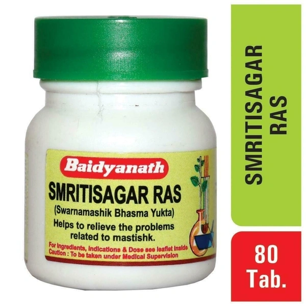 BAIDYANATH  Smritisagar Ras - Baidyanath - 80Tablet