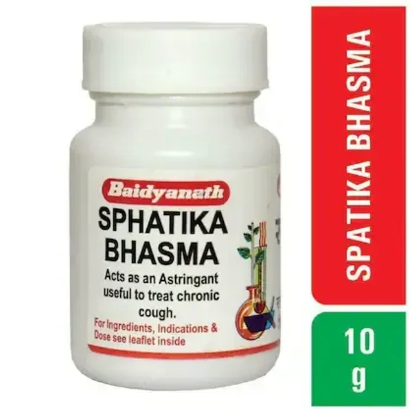 BAIDYANATH  Sphatika Bhasma - Baidyanath - 10G